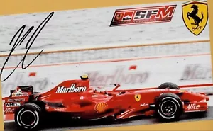 Kimi RAIKKONEN - Kimi Raikkönen (13) AK - Bild 18cm x 11cm + FERRARI AK signiert - Bild 1 von 1