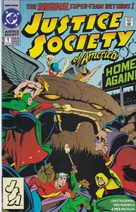 DC COMICS JUSTICE SOCIETY OF AMERICA VOL. 2 #1 AUG 1992 1ST JESSIE QUICK - Picture 1 of 1