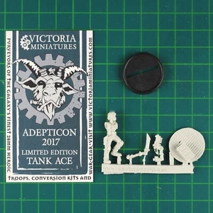 Female Tank Ace AdeptiCon 2017 Limited Edition Victoria Miniatures - Picture 1 of 5