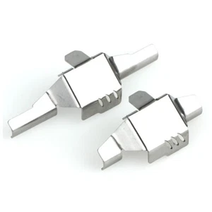 LCX 1/18 RC Crawler Stainless Steel Front Rear Axle Guard Upgrades for TRX4M - Picture 1 of 4