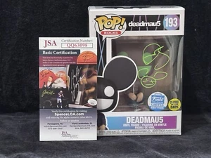 Funko firmado por DJ Deadmau5 #193 certificado de autenticidad JSA autógrafo EDC - Imagen 1 de 14