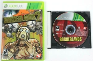 Xbox 360 - Borderlands 2 & Borderlands - Tested - Free Shipping - Picture 1 of 6