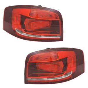 Facelift retrofit tail lights set for Audi A3 S3 8P from 2003 - "cherry red" - Picture 1 of 3