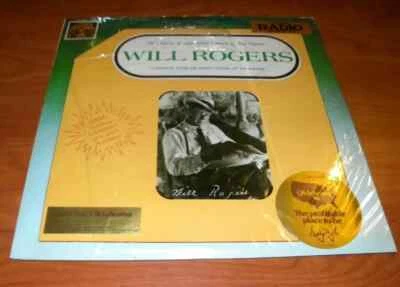 Will Rogers - Comments from His Radio Shows of the Thirties - (1977) - Used LP - Image 1 of 2