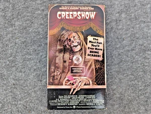 Creepshow VHS Hi-Fi 1982 - George Romero Stephen King Rare Classic Horror - EUC - Picture 1 of 3