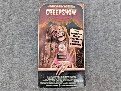 Creepshow VHS Hi-Fi 1982 - George Romero Stephen King Rare Classic Horror - EUC - Image 1 of 3