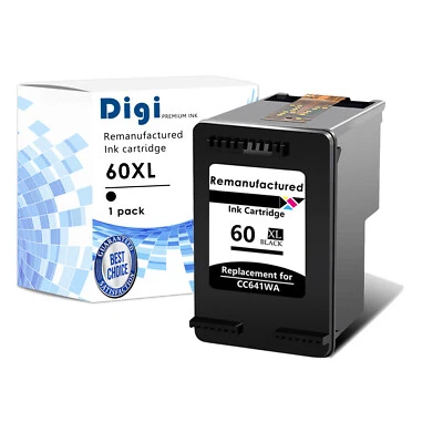 1PK 60XL Black Print Ink Cartridge 60XL for HP Deskjet F4280 All-in-One Printer - Image 1 of 4