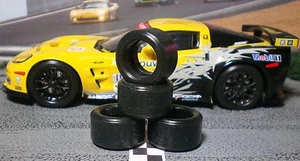 1/32 PAULGAGE SLOT CAR TIRES 2pr PGT-20124LM fits SCALEXTRIC 2011 Corvette C6R - Bild 1 von 1