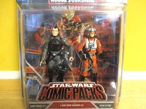 Paquetes de cómics de Star Wars X-Wing Rogue Squadron paquete de 2 sin usar, en caja Baron Fel Hobbie Klivian - Imagen 1 de 6