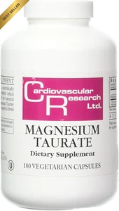 Magnesium Taurate 125mg 180 Capsules - Picture 1 of 12