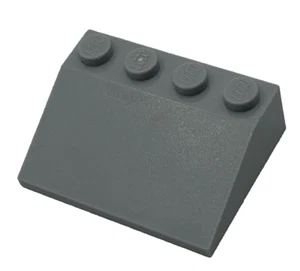 Lego 3297 Grigio Azzurro Pendenza 33° 3 x 4 Elemento 4211420 - Foto 1 di 6