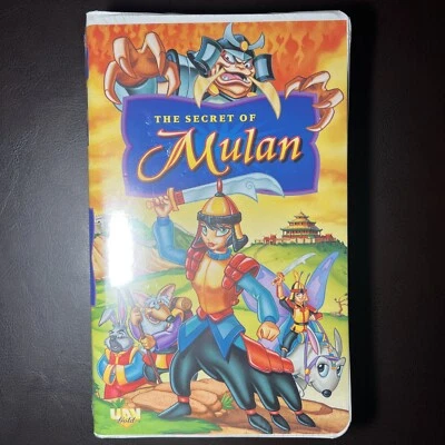 The Secret of Mulan (VHS Clamshell, 1997) Animated Movie OOP - New! - Image 1 of 4