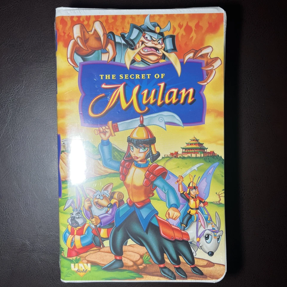 The Secret of Mulan (VHS Clamshell, 1997) Animated Movie OOP - New! - Image 1 of 4