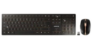 CHERRY DW 9100 Slim Wireless Keyboard & Mouse Set, Black/Bronze JD-9100GB-2 - Picture 1 of 1