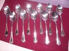 Set Of 11 International CANFIELD Stainless Place Oval Soup Spoons 7 1/2 GF4