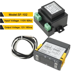 Regolatore Elettronico di Temperatura SF-102 Display Digitale Congelatore Termostato - Foto 1 di 15