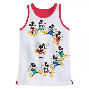 Camiseta sin mangas Disney auténtica Mickey Mouse para niños talla XXS 2/3 - Imagen 1 de 1