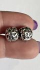 Genuine Pandora Solid Sterling Silver Pair Of Hearts Ball Clip Charms