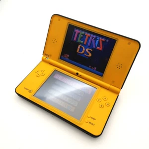 Sistema de consola portátil Nintendo DSi XL NDSI XL amarillo retrofit + cargador - Imagen 1 de 7