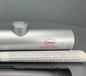 O Red Caboose Kit RC-320-5 Type 103W 10K Gal Tank Car Carter #5546 O1430 LZ - Picture 1 of 12