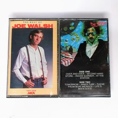 Joe Walsh – But Seriously, Folks & Best of (LOT of 2 Cassette Tapes) 1978 & 1985 - Image 1 of 3