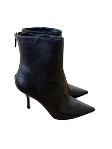Jimmy Choo schwarze Leder Stiefeletten Größe 5,5 - Bild 1 von 5