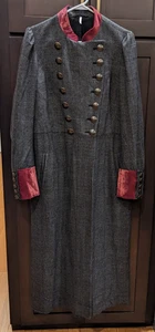 Free People Menswear Maxi Duster Long Military Coat  - L - Picture 1 of 8
