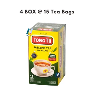 TONG TJI Jasmine Green Tea Premium Fragrant Delicious Indonesian Legendary 4PAX - Picture 1 of 16