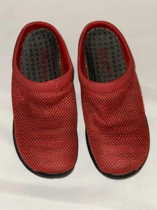 Merrell Women's Breeze II Red Mesh Clog Mule Slip on Size 8 - Picture 1 of 5