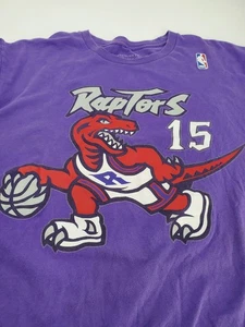 NBA Vince Carter Raptors #15 T-Shirt Trikot Mitchell and Ness Gr. Large (C38) ** - Bild 1 von 14
