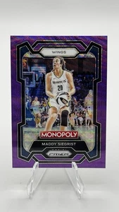 2024 Panini Prizm Monopoly WNBA - Maddy Siegrist #59 Viola Prizm - Foto 1 di 2