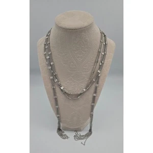 Elegante collar envolvente en tono plata - Imagen 1 de 9