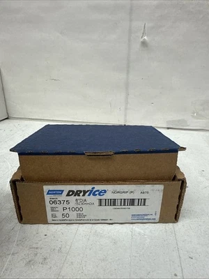 Disco de lijado Norton DryIce 06375 A975 sin vacío NorGrip 6 pulgadas de grano P1000 (50 quilates) Foto 1 de 3