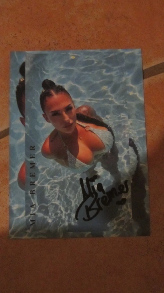 Mia Bremer originalsignierte Autogrammkarte Venus Star 2025 - Bild 1 von 1