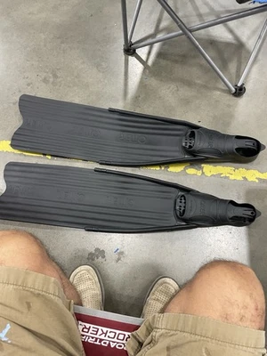 Omer Stingray Freediving Fins Black size: 39/40 5/6 - Bild 1 von 4