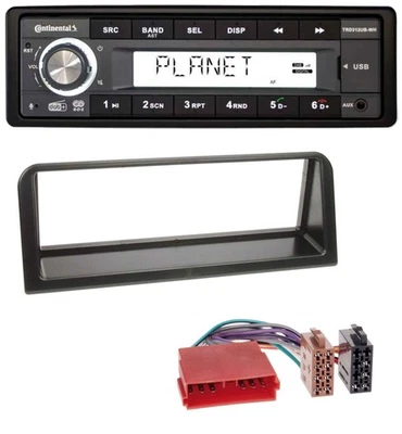 Continental USB 1DIN AUX DAB MP3 Autoradio für Citroen AX / Peugeot 106 - Bild 1 von 4