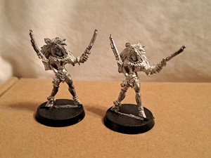 Pair Warhammer 40k Rogue Trader RT601 Adventurers Space Amazon 1988 - Picture 1 of 5