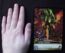 WoW TCG March of the Legion OVERSIZED EXTENDED ART Fel Reaver Token #4 x1 NM/NM-