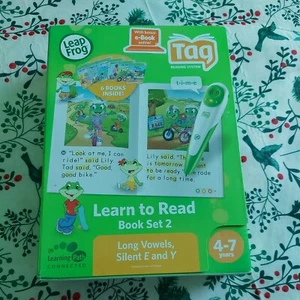 Leapfrog Tag Learn To Read 6 Book Set 2 Long Vowels - Picture 1 of 3