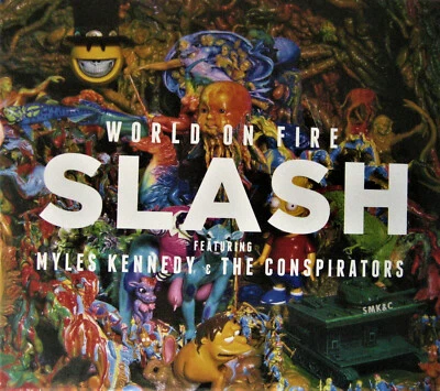 Slash "World On Fire" - CD, Roadrunner Records, 2014, Digipack, Neu/OVP - Bild 1 von 3