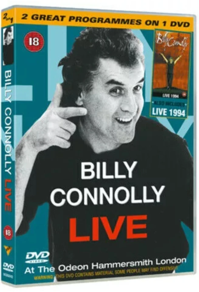 Billy Connolly Stand Up Comedy Show Live At The Odeon Hammersmith London DVD New - Image 1 of 1