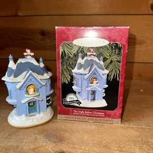 Hallmark Keepsake Ornament THE NIGHT BEFORE CHRISTMAS 1997 Windup Music Movement - Picture 1 of 4