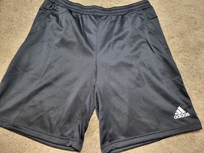 ADIDAS Penguins Player Locker Room Black Heavy Mesh Shorts BRAND NEW Size XL