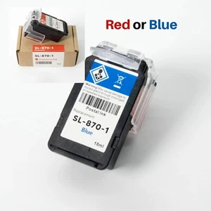 SL-870-1 USPS Approved Red or Blue Ink Cartridge designed SendPro Mailstation - Picture 1 of 20