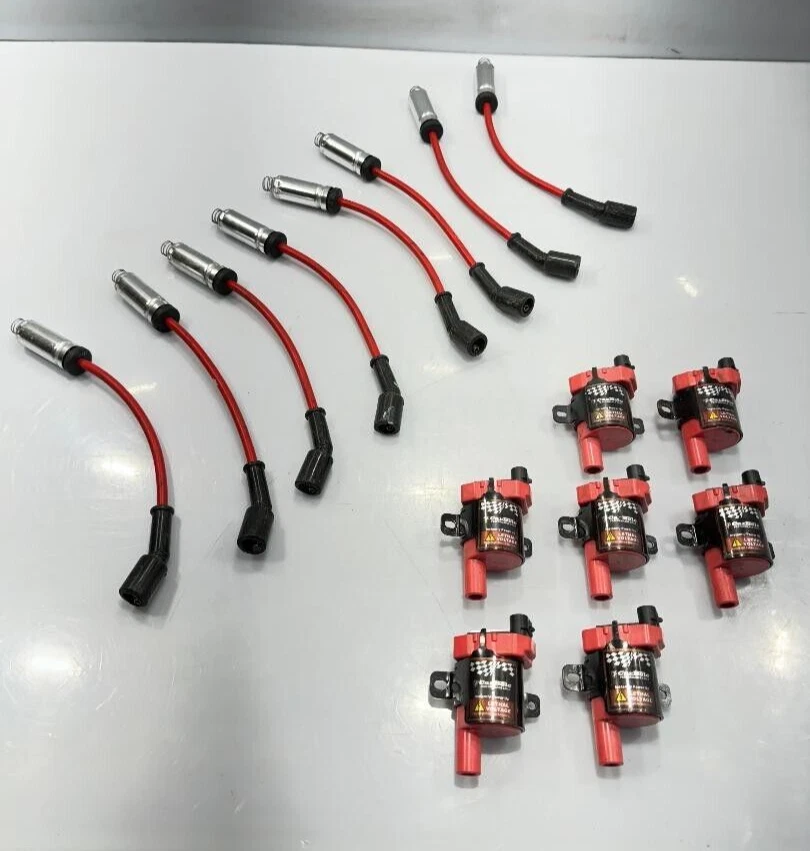 CARBOLE PERFORMANCE COILS 4.8/5.3/6.0 COILS & WIRE UNTESTED x7 COILS x8 WIRES - Image 1 of 4