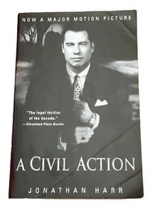 A Civil Action Jonathan Harr Movie Tie In Trade Paperback 1995 Nonfiction - Imagen 1 de 2