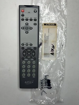 Apex 290-000007-011 TV Remote Control OEM for LCD HDTV AVL-2776, AVL-3076 +more - Image 1 of 3