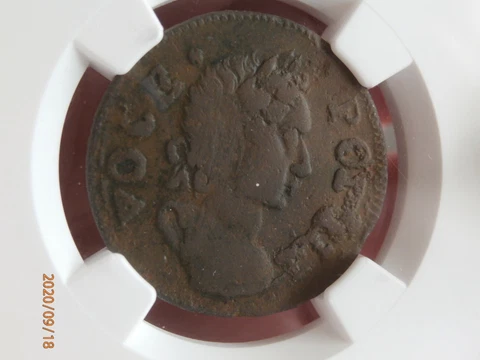 1760 VOCE POPULI NICE VF/EF NGC VF 30 # 9499 Cover