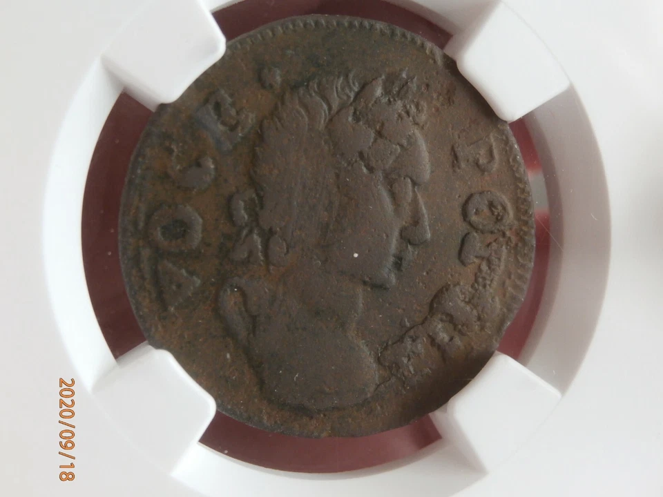 1760 VOCE POPULI NICE VF/EF NGC VF 30 #P-120 - Image 1 of 4