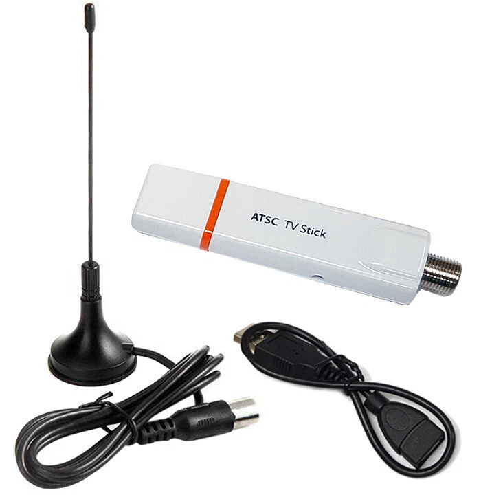 Premium USB Digital ATSC Clear QAM TV Tuner With Timer Recording For Windows PC - Image 1 of 4